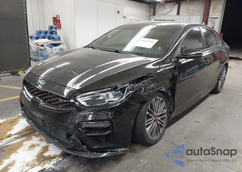 2021 Kia Forte Gt z USA, uszkodzony, nr VIN 3KPF44AC0ME376144